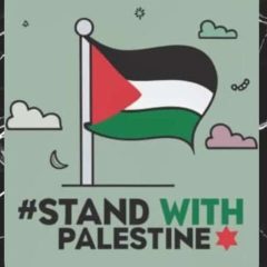 Stand with Palestine.